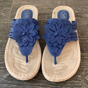 Cliffs by White Mountain Cupcake 11 Women’s Thong Sandal Size 8M